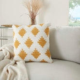 Nourison lifestyle pillows DL881-MUSTA-20X20
